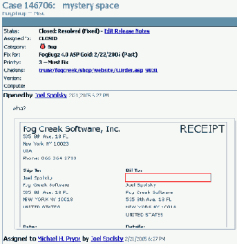   FogBugz 4.0:  I